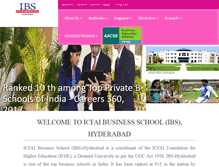 Tablet Screenshot of ibshyderabad.org